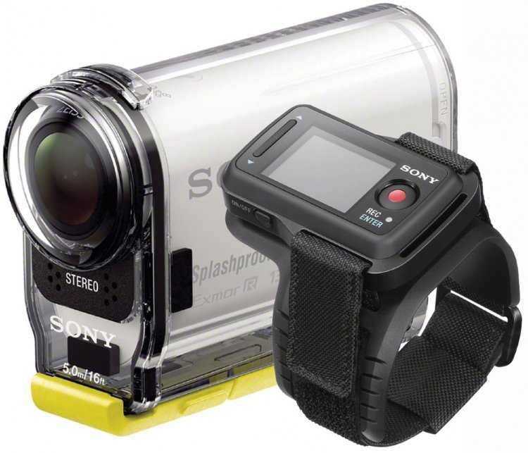 Sony Action Cam HDRAS100VR  маленькая спортивная камера, для экстремальных видов спорта Камера удивляет качеством исполнения