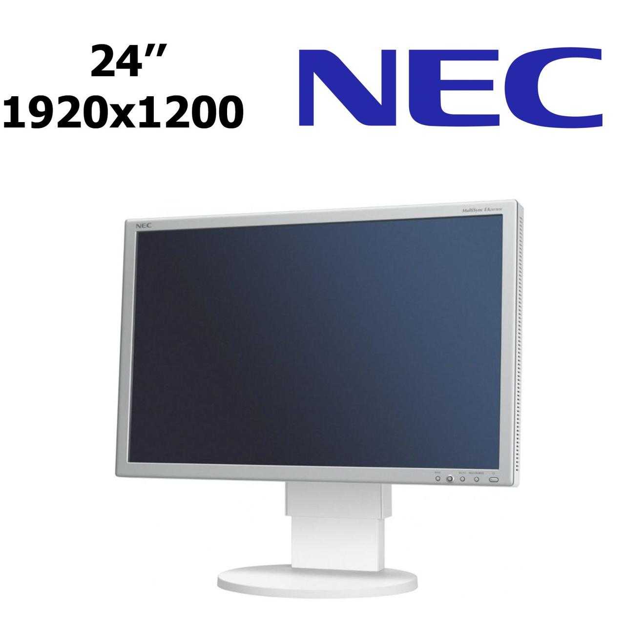 Жк монитор 24" nec ea241wm — купить, цена и характеристики, отзывы