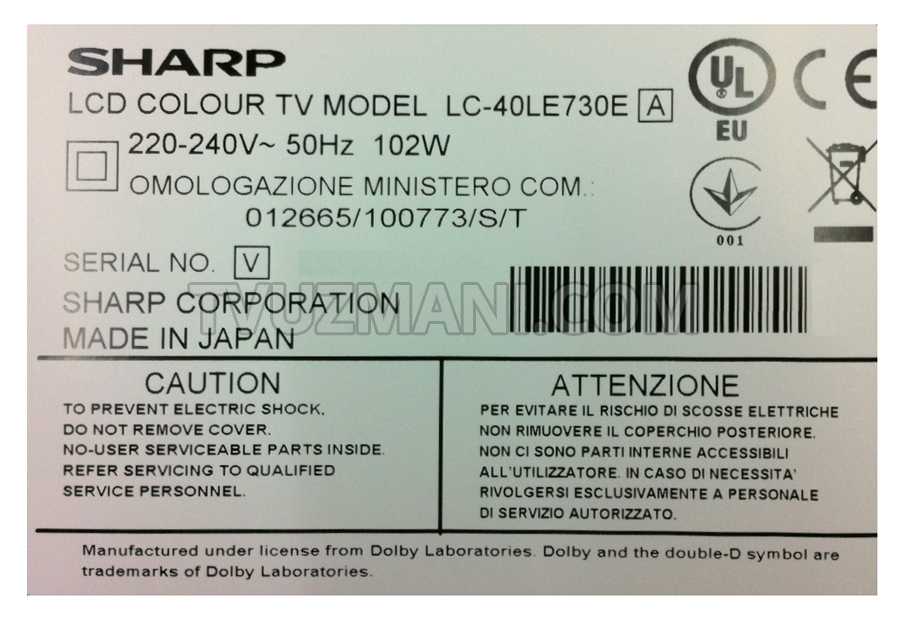 Sharp lc-40le730 купить по акционной цене , отзывы и обзоры.