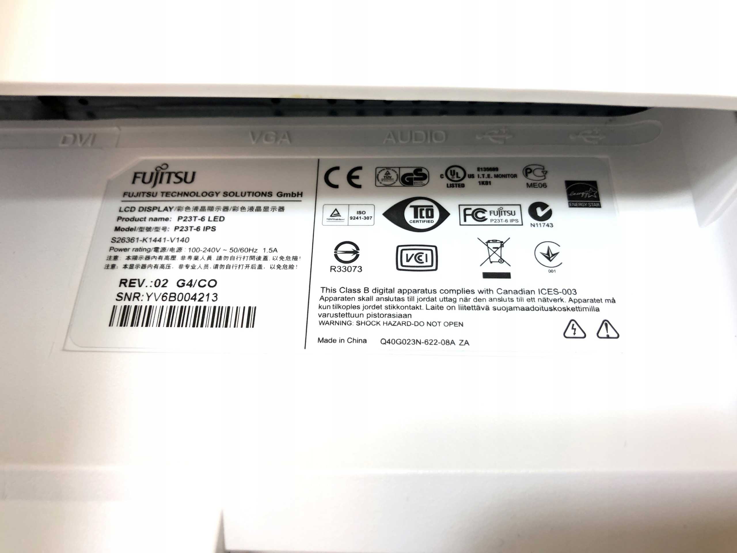 Fujitsu p23t-6 fpr 3d - купить  в уфа, скидки, цена, отзывы, обзор, характеристики - мониторы