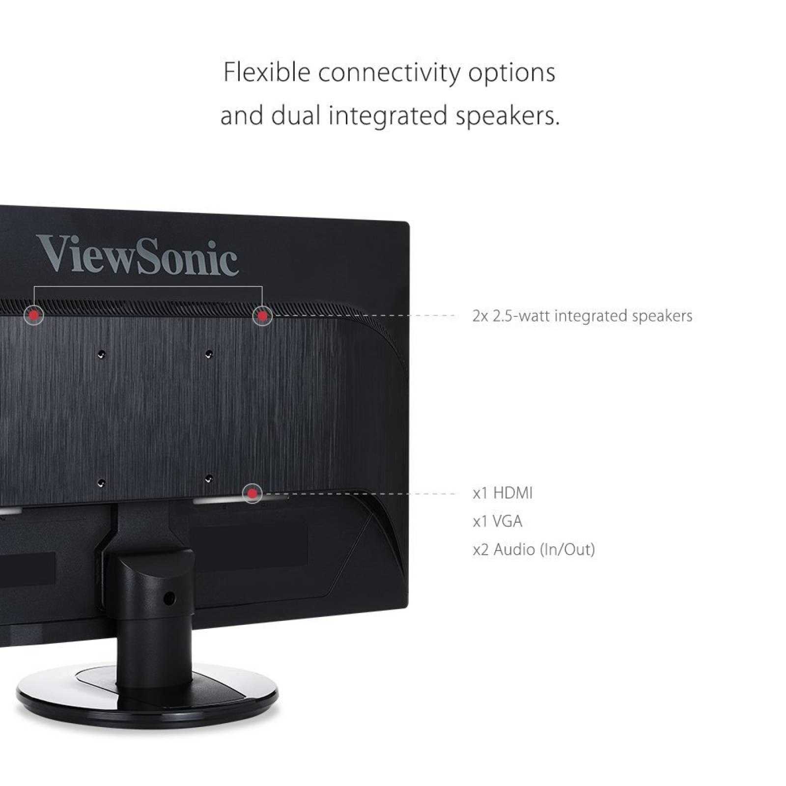 Монитор viewsonic va2746-led - купить | цены | обзоры и тесты | отзывы | параметры и характеристики | инструкция