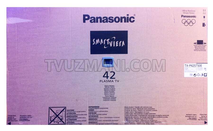 Panasonic tx-pr42xt50 (черный) - купить , скидки, цена, отзывы, обзор, характеристики - телевизоры