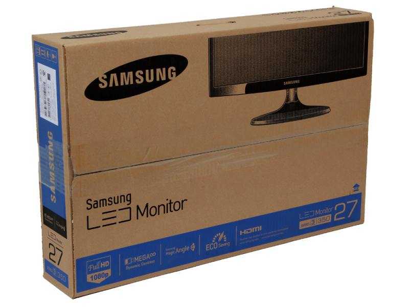 Жк монитор 27" samsung s27b350h — купить, цена и характеристики, отзывы