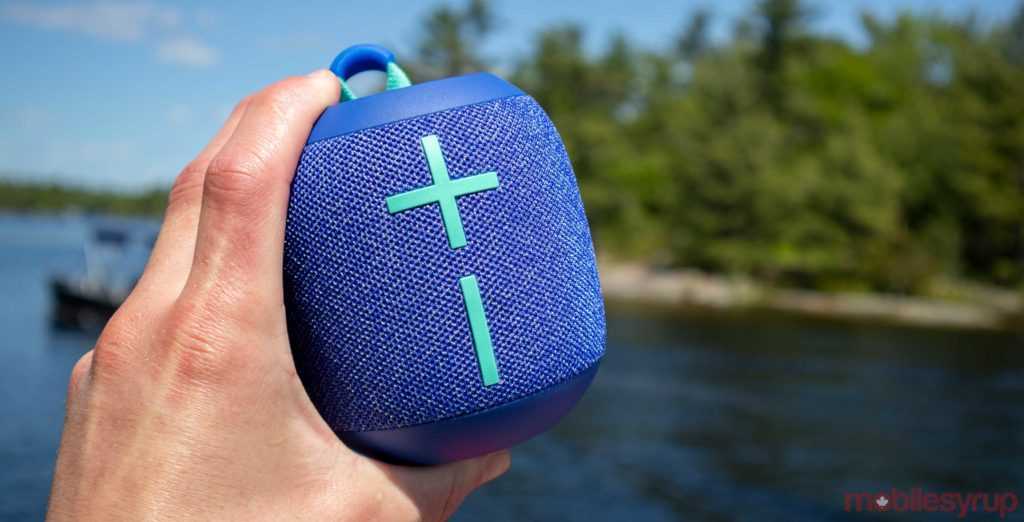 Ultimate ears wonderboom portable waterproof bluetooth speaker - subzero blue