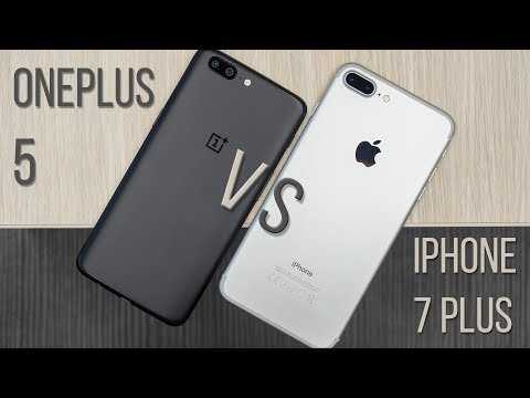 Apple iphone 8 plus vs oneplus 5t