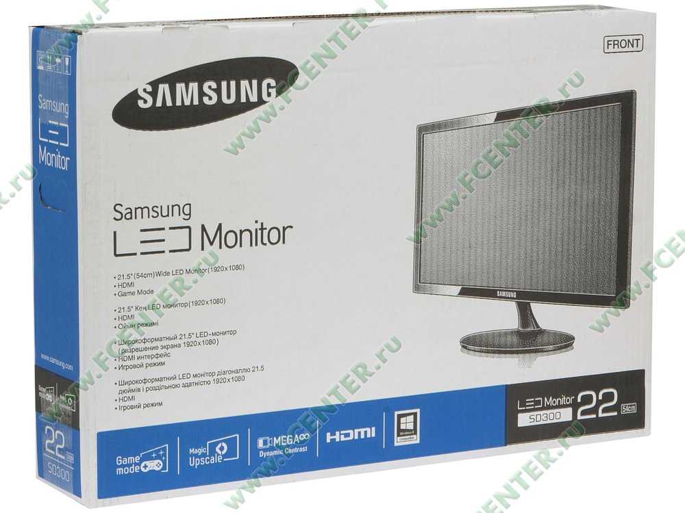 Жк монитор 21.5" samsung s22d300ny — купить, цена и характеристики, отзывы