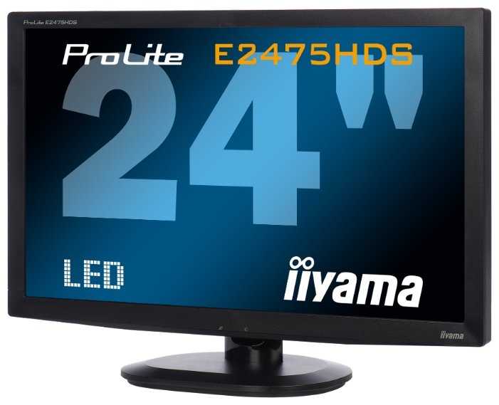 Монитор Iiyama ProLite E2475HDS-1 - подробные характеристики обзоры видео фото Цены в интернет-магазинах где можно купить монитор Iiyama ProLite E2475HDS-1