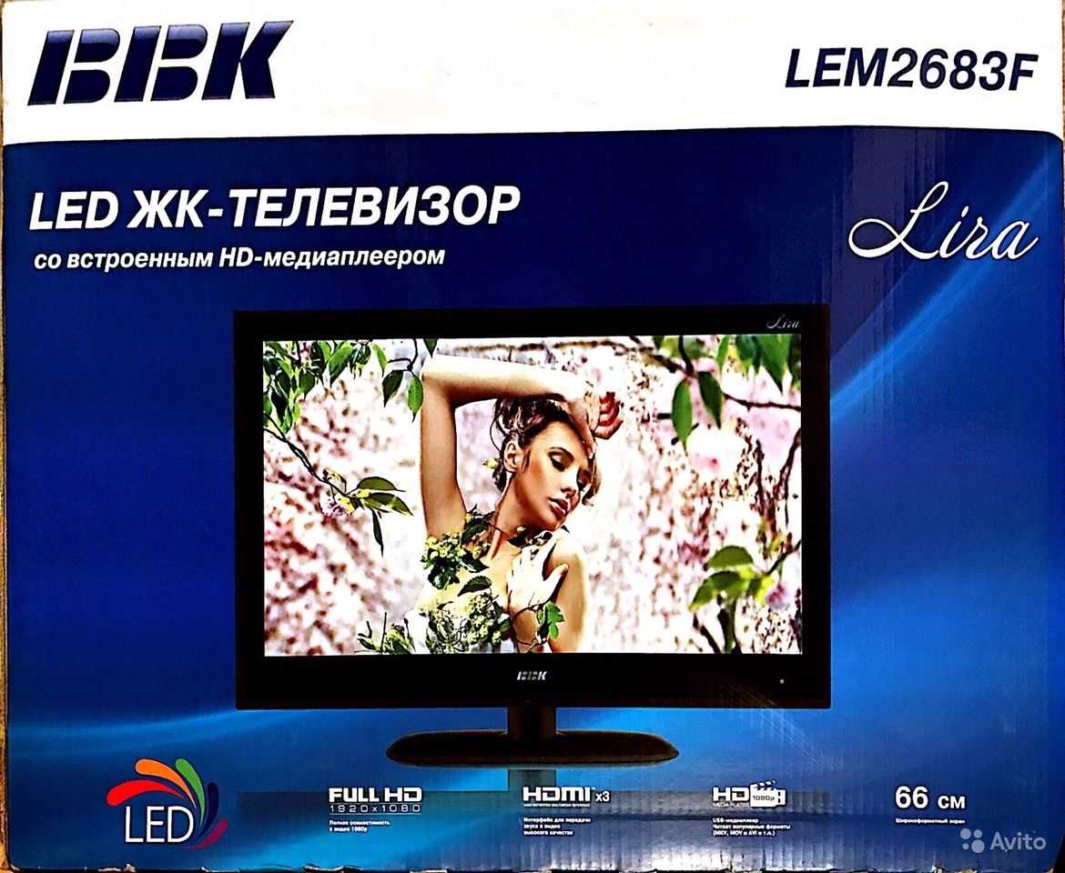 Телевизор bbk lem3264