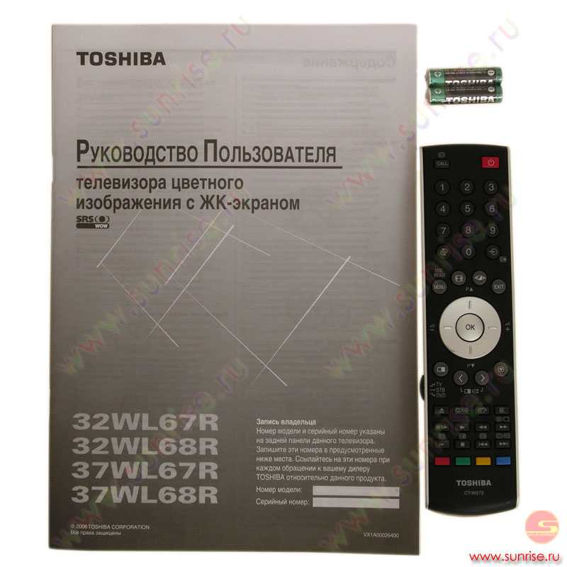 Телевизор toshiba 32rl833r