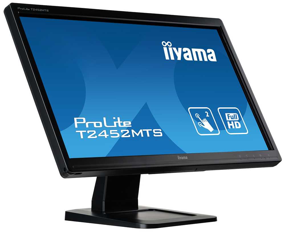 Монитор Iiyama ProLite T2452MTS-3 - подробные характеристики обзоры видео фото Цены в интернет-магазинах где можно купить монитор Iiyama ProLite T2452MTS-3