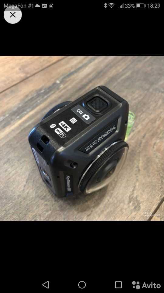 Nikon KeyMission 170  экшнкамера со съёмкой 4Kвидео, встроенным электронным стабилизатором изображения и водонепроницаемым корпусом