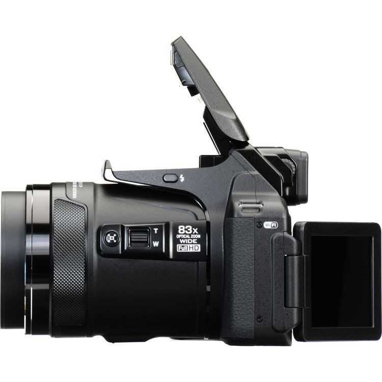 У фотокамеры Nikon Coolpix A900 есть 35кратный оптический зум, что в формате 35 мм означает диапазон углов 24840 мм,