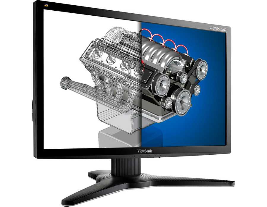 Монитор ViewSonic VP2765-LED - подробные характеристики обзоры видео фото Цены в интернет-магазинах где можно купить монитор ViewSonic VP2765-LED