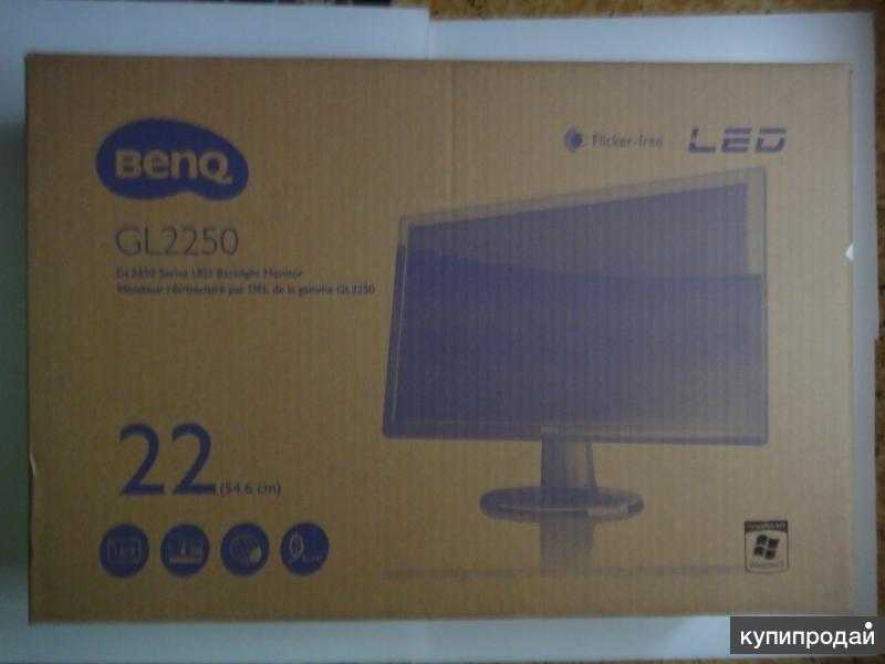 Монитор benq gl2250 (черный) купить от 5630 руб в челябинске, сравнить цены, отзывы, видео обзоры и характеристики