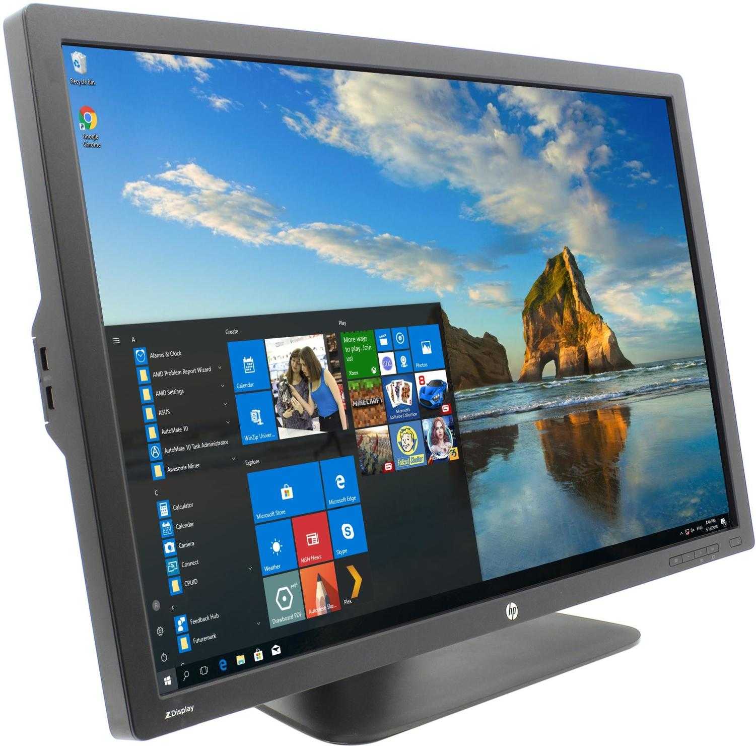 Монитор HP Z30i - подробные характеристики обзоры видео фото Цены в интернет-магазинах где можно купить монитор HP Z30i