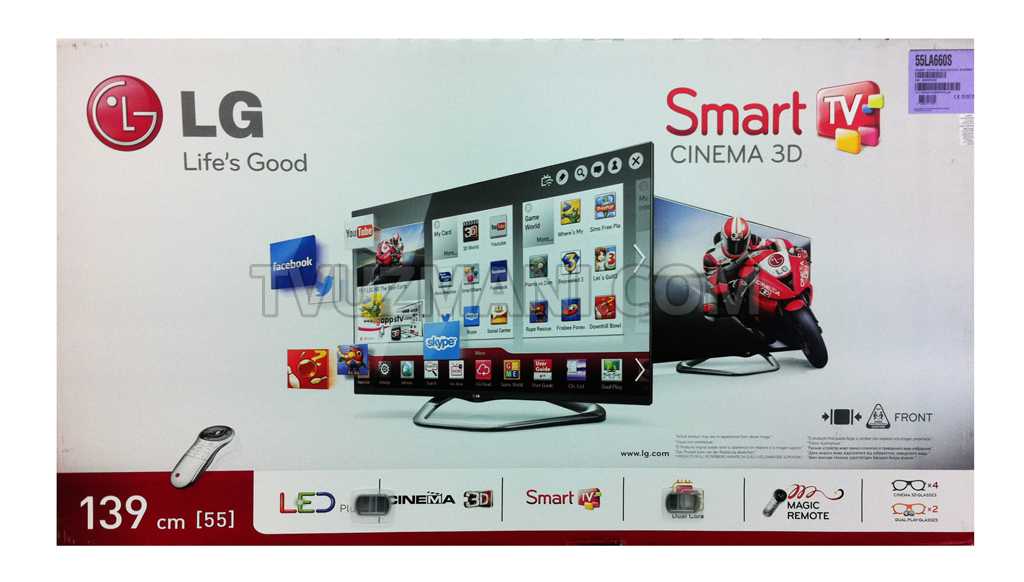 Lg 55la660v - купить , скидки, цена, отзывы, обзор, характеристики - телевизоры