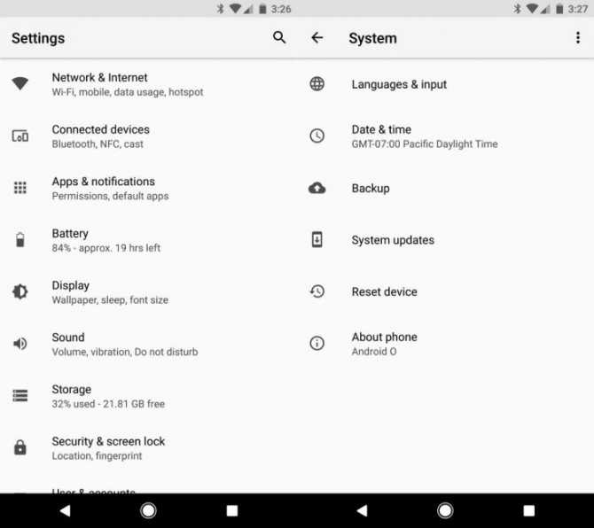 Android 8 - полный обзор ос, что нового и какие различия между android 7
