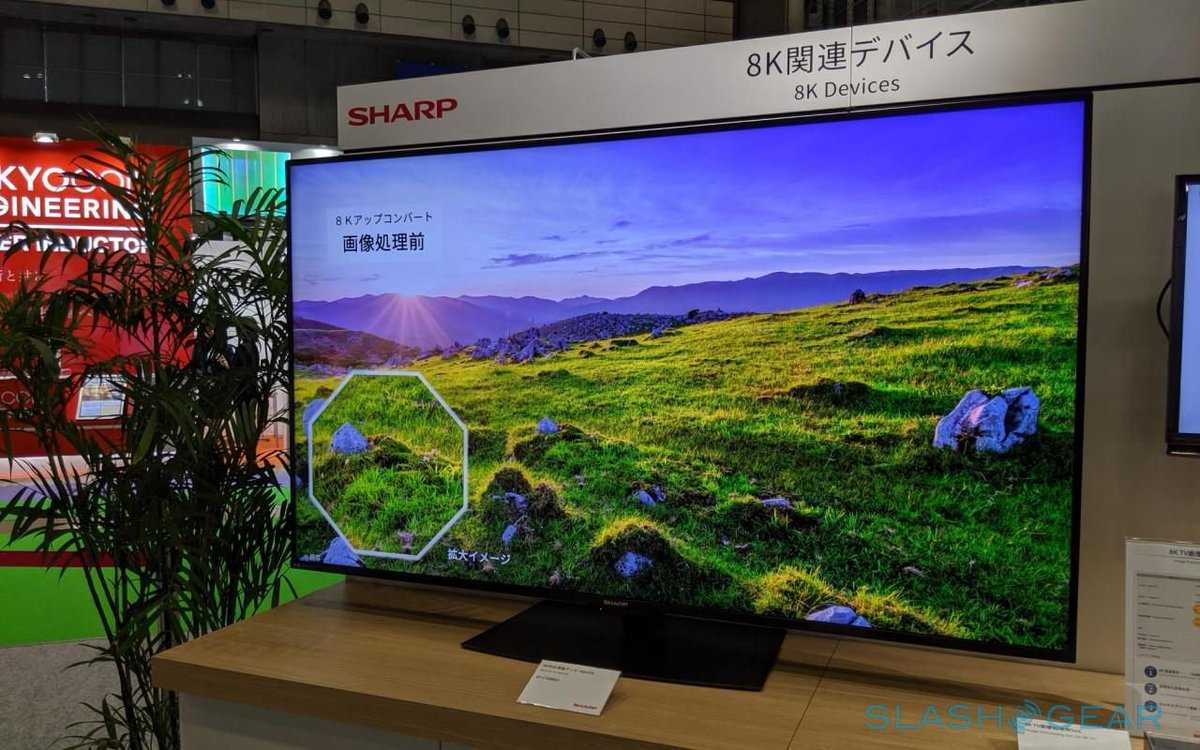 Sharp lv-70x500 — первый 8k телевизор для розничной продажи