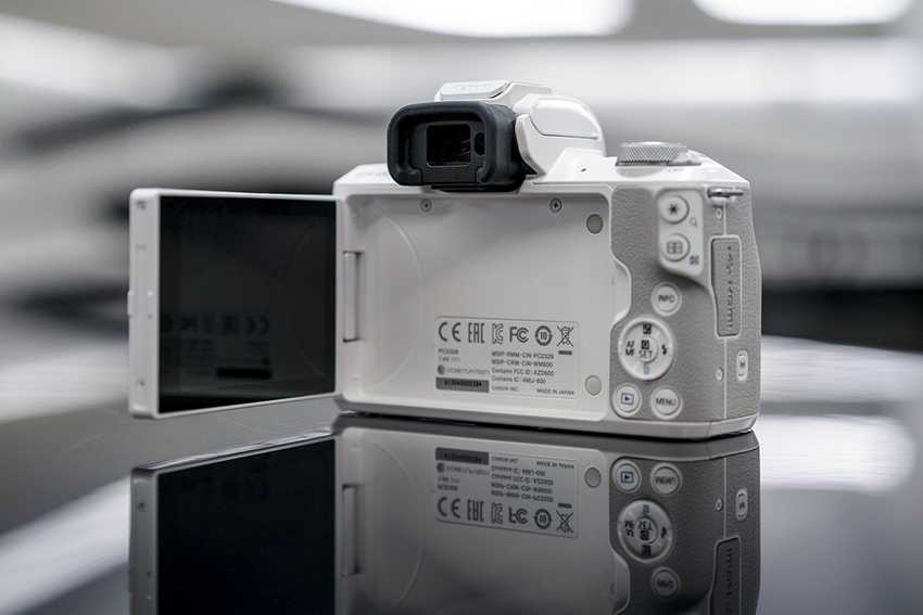 Canon eos m50 mark ii фотоаппарат для видеоблогеров