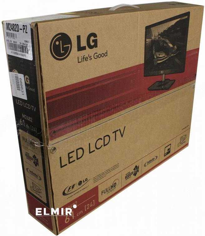 Телевизор LG M2482D - подробные характеристики обзоры видео фото Цены в интернет-магазинах где можно купить телевизор LG M2482D