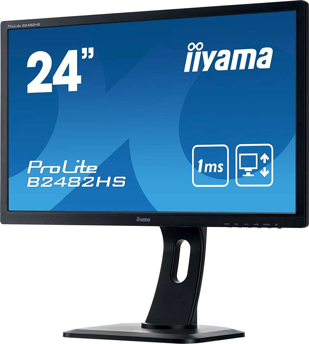 Жк монитор 23.6" iiyama prolite e2482hsd-gb1 — купить, цена и характеристики, отзывы