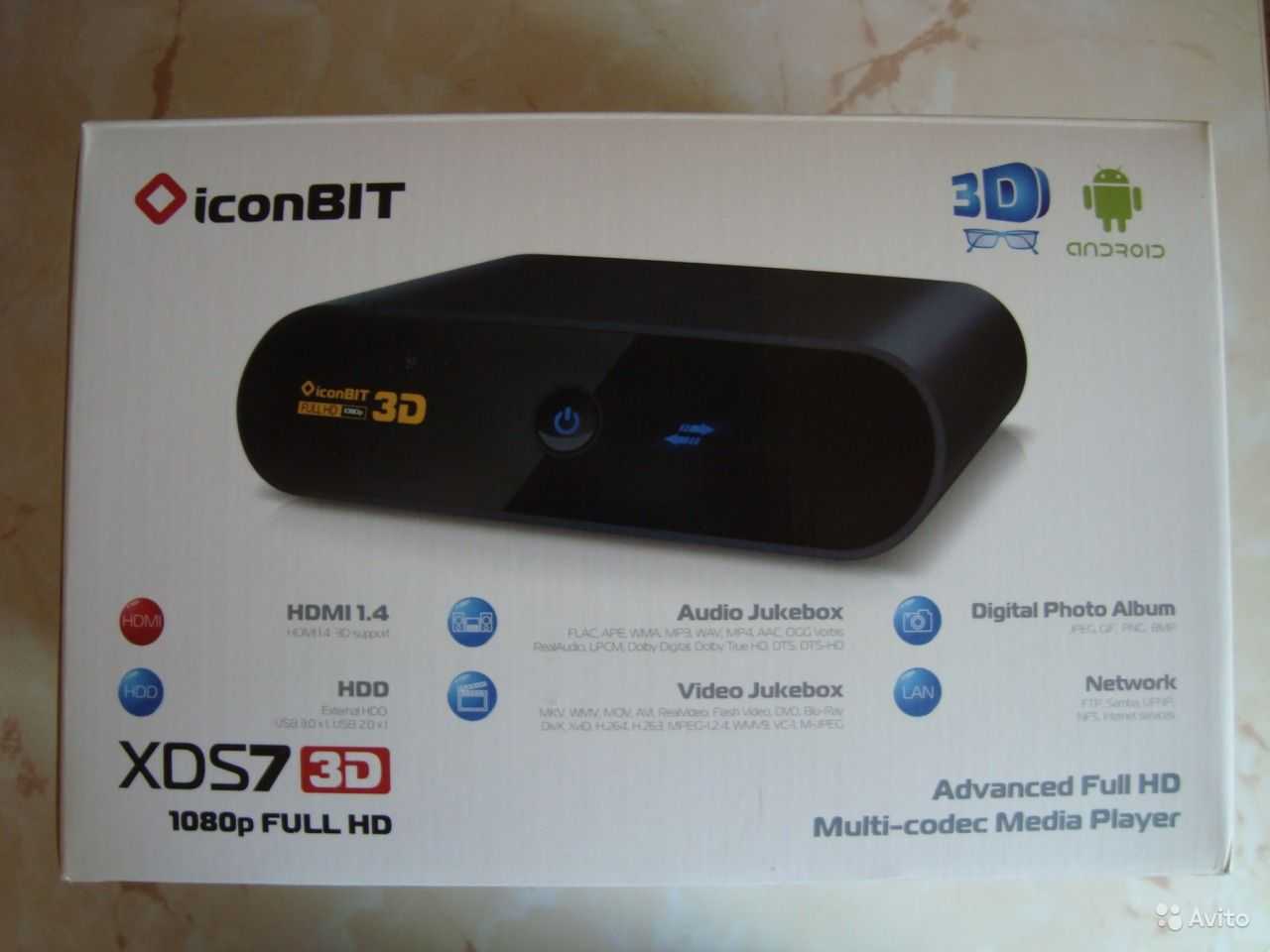 Iconbit xds73d - купить , скидки, цена, отзывы, обзор, характеристики - hd плееры