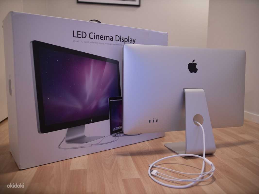 Монитор apple cinema display 27 - купить | цены | обзоры и тесты | отзывы | параметры и характеристики | инструкция