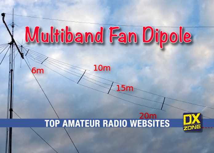 Многодиапазонный диполь multi band dipole