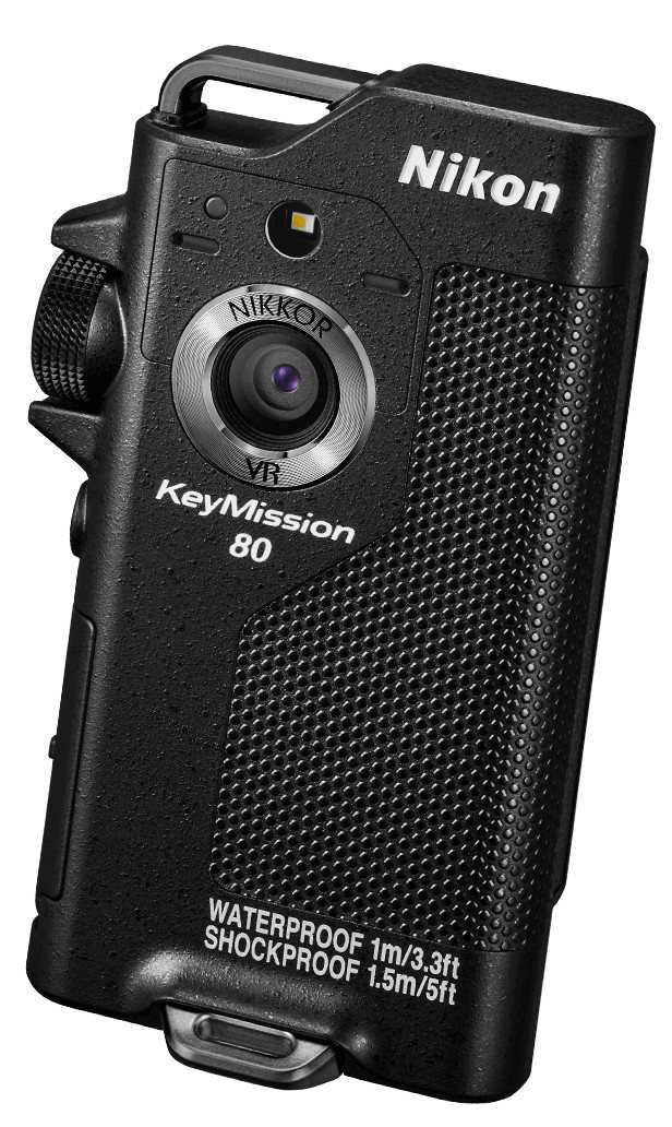 Nikon KeyMission 170  экшнкамера со съёмкой 4Kвидео, встроенным электронным стабилизатором изображения и водонепроницаемым корпусом