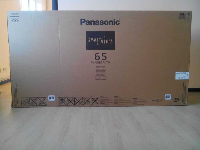 Panasonic tx-p(r)65vt60
