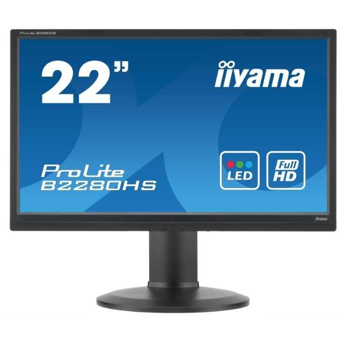 Монитор iiyama prolite e2280hs-1 - купить | цены | обзоры и тесты | отзывы | параметры и характеристики | инструкция