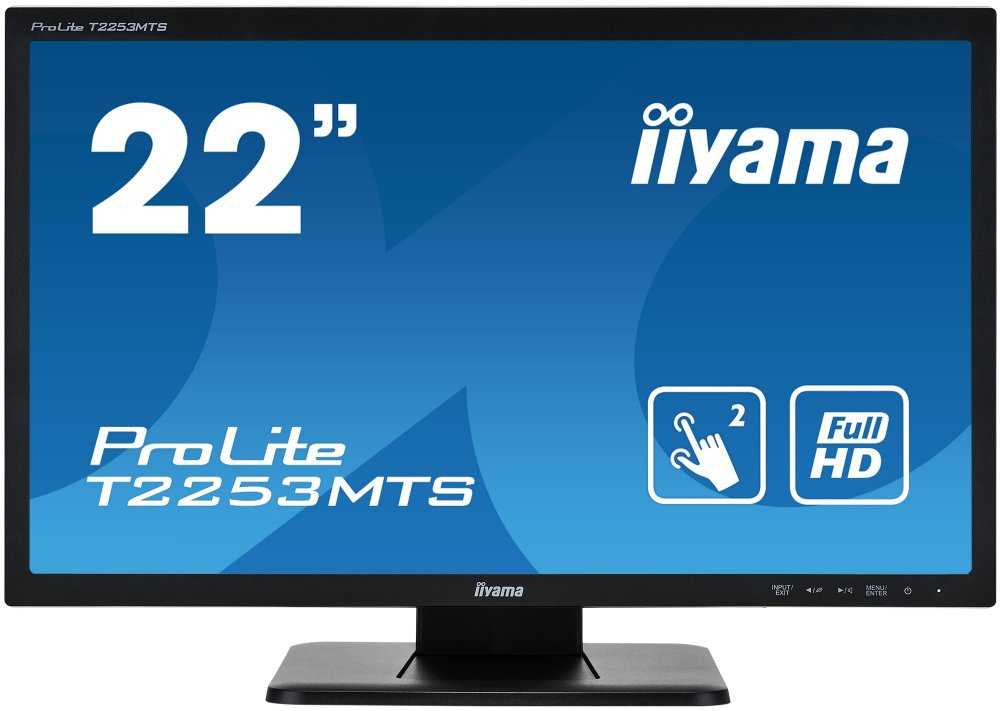 Жк монитор 21.5" iiyama prolite t2252mts-b5 — купить, цена и характеристики, отзывы