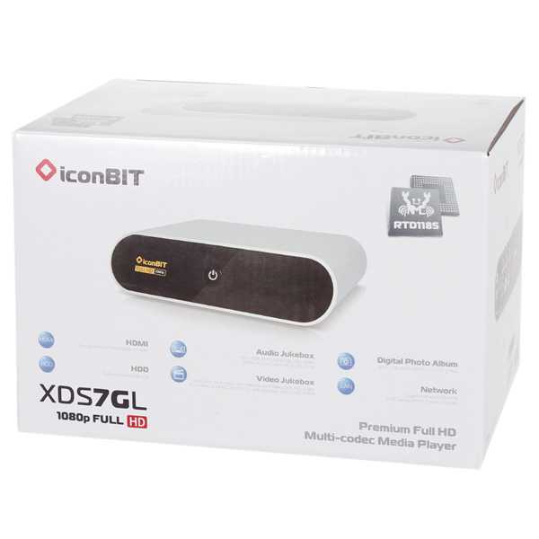 Медиаплеер iconbit xds52gl — купить, цена и характеристики, отзывы