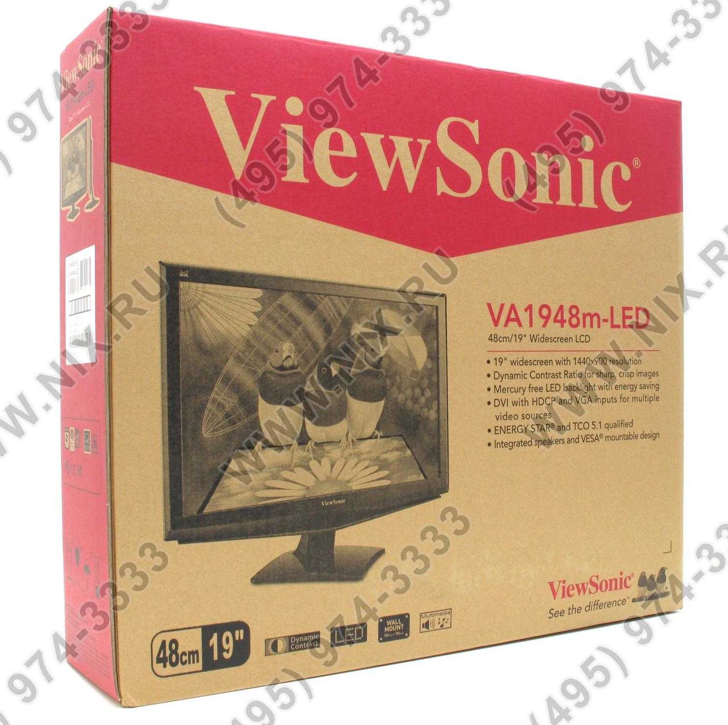 Viewsonic va1948m-led купить по акционной цене , отзывы и обзоры.