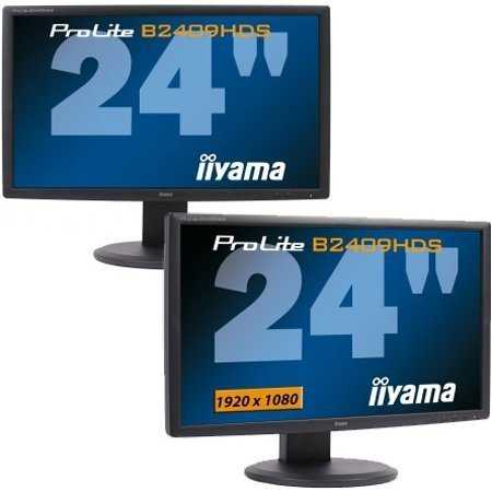 Монитор iiyama prolite b2409hds - купить | цены | обзоры и тесты | отзывы | параметры и характеристики | инструкция