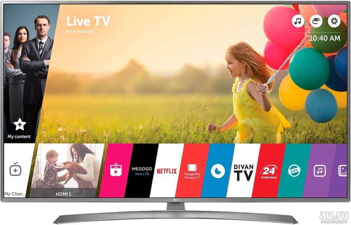 Телевизор LG 49UJ670V - подробные характеристики обзоры видео фото Цены в интернет-магазинах где можно купить телевизор LG 49UJ670V
