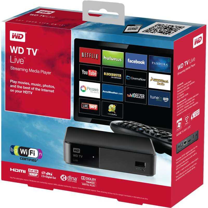 Медиацентр western wd tv live streaming wi-fi - купить | цены | обзоры и тесты | отзывы | параметры и характеристики | инструкция
