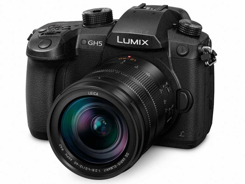 Panasonic Lumix GH5 предлагает взаимозаменяемые объективы, способные обрабатывать фотографии и видео Она может снимать 4Kвидео до тех пор,