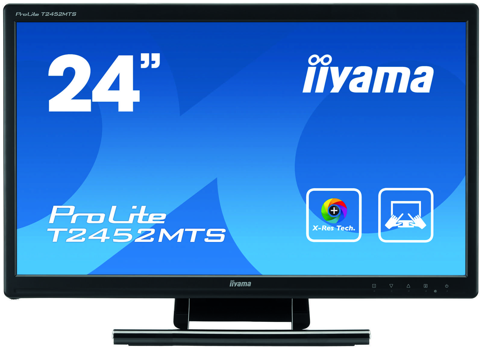 Жк монитор 23.6" iiyama prolite t2452mts-b1 — купить, цена и характеристики, отзывы