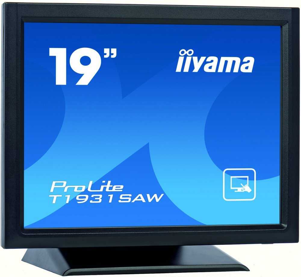 Монитор Iiyama ProLite T1931SAW-1 - подробные характеристики обзоры видео фото Цены в интернет-магазинах где можно купить монитор Iiyama ProLite T1931SAW-1