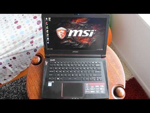 Обзор и тестирование ноутбука msi gp65 10sdk