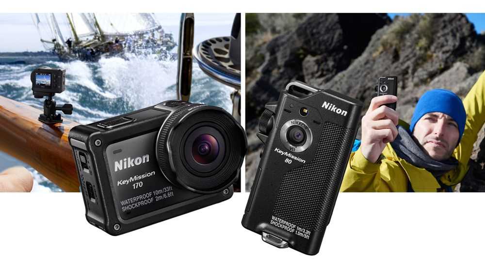 Nikon keymission 80 и 170: экспансия в мир экшн-камер