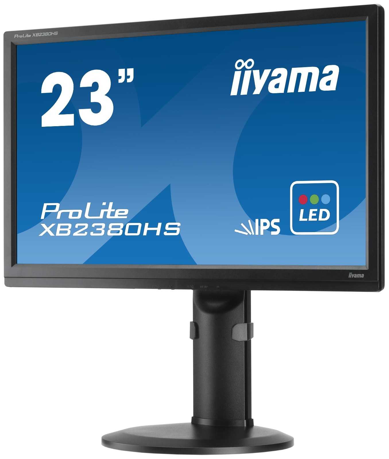 Монитор Iiyama ProLite XB2374HDS-1 - подробные характеристики обзоры видео фото Цены в интернет-магазинах где можно купить монитор Iiyama ProLite XB2374HDS-1
