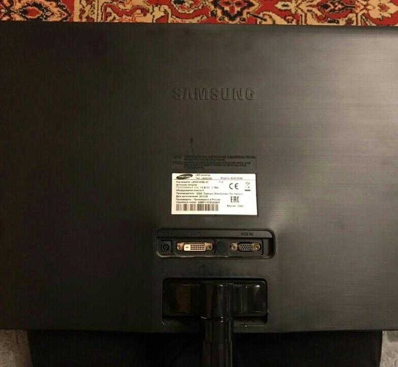 Samsung s24c350bl (черный)